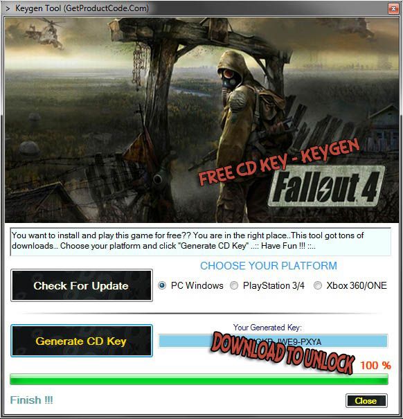 steam now showing fallout 3 product key